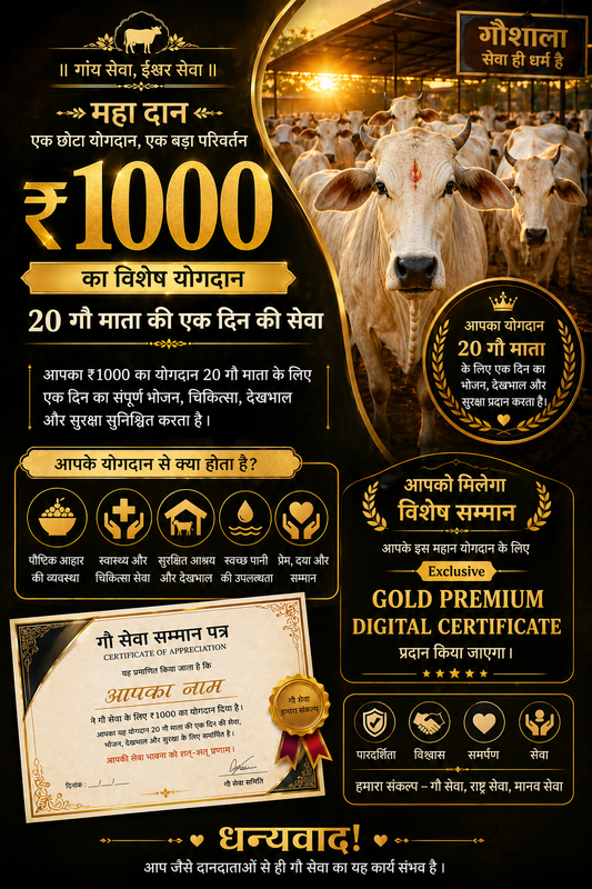 ₹1000 – Maha Daan, Vishesh Samman 👑